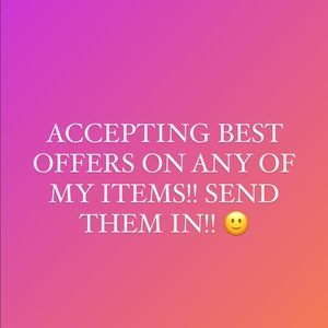 BEST OFFERS!!